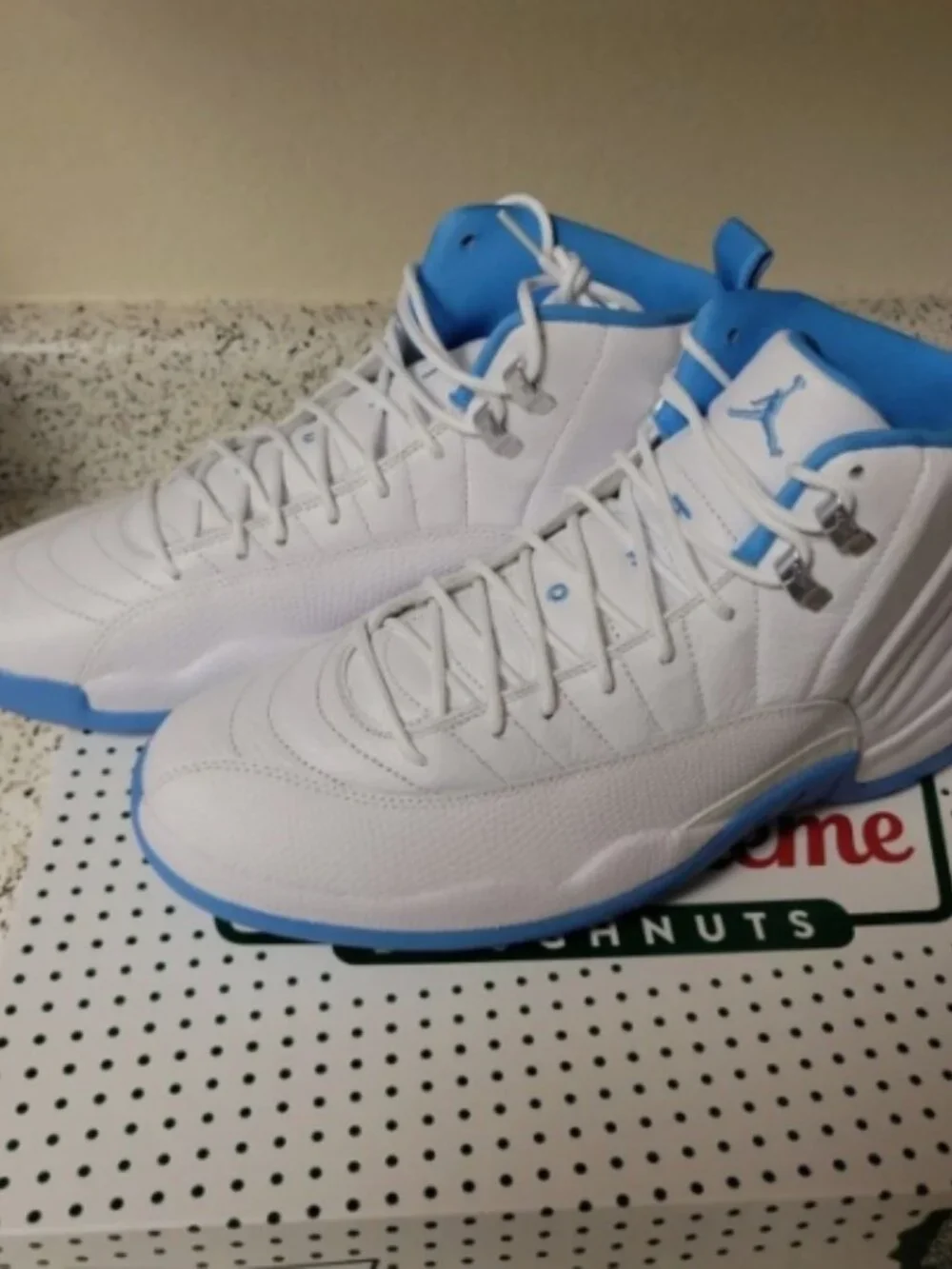 Jordan 12 Retro Melo UNC Men's High-Top Sneakers